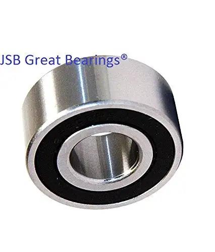 Premium 5203 2RS Double Row Ball Bearing With Thick Rubber Seals 17Mm Bore By 40Mm OD And 17.5Mm Wide tough steel design