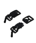 4 Pack 25mm Plastic Magnetic Buckle Quick Release Fasteners For Backpacks And Luggage Easy Install Replacement Buckles Durable Strap Clips