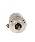 MultiTurn Absolute Encoder 38mm Magnetic Differential With Power Off Memory For Precise Angle Speed And Origin Sensing BeefedUp Durability And AntiVibration Bearings That Stand Up To Humid Dusty Oily Environments, front view