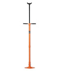 Underhoist Support Stand Three Quarter Ton Capacity With Two Wheels Adjustable Height From Fifty One To Eighty Inches Bearing Mounted Spin Handle And Foot Pedal Built Tough Tubular Steel Vehicle Lift Stand For Auto Repair