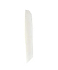 White feather from 50 Pack Full Length Turkey Feather Archery Fletching Left Wing Feathers 8 to 11 Inches for DIY Arrows Spiral Twist Wrap Flu Flu Arrows