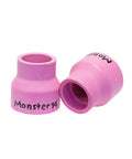 Pro Grade Ceramic Alumina TIG Cup Gas Nozzle for Welding Torch, Size 14 Seven Eighths Inch Orifice, dual pink cup set view