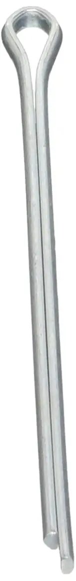 Cotter Pin 3 Inch Long Five Thirty Second Inch Diameter Extended Prong Heavy Duty Zinc Plated 100 Pack For Quick Insertion And Secure Fastening