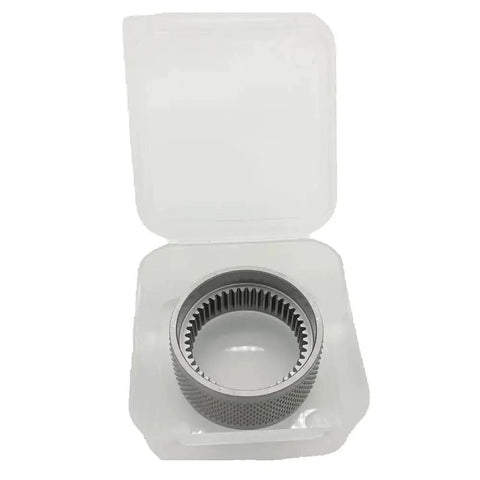 Tensioning Wheel Feedwheel For P328 P329 Battery Strapping Tool Replacement Part P35.3203 Tension Roller, Swiss Precision, Restores Full Tension, Tight Grip And Consistent Strap Tension For Industrial Use. silver metal tension roller in plastic case