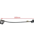 600mm hydraulic brake line for 32 Inch Rear Live Axle Kit For DIY Go Kart ATV Drift Trike Quad Beefy 30mm Axle 420 37T Sprocket