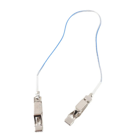 Stainless Steel Fencing Head Wire Clamp For Foil And Saber Equipment With Conductive Wire Design And Precise Connection Stable Hold