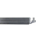 Reliable Transmission Oil Cooler Fits Ford Focus 2000-2004 With 2.0 And 2.3 Liter Engines For Smooth Shifting And Serious Durability To Keep You Rolling Easy, silver finned cooler with mounting bracket