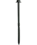 5/16 Inch By 6 Inch Heavy Duty Structural Screw With Dual Drive Power Hex And Washer Star Drive Head PrimeGuard Plus Weather Resistant Coating Self Starting Type 17 Point ICC ESR 393 Compliant 25 Count Grip-Rite