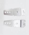 Heavy Duty Iron Dishwasher Mounting Bracket Kit Locks Your Rig Down Tight So You Slide Out Racks With Zero Wobblies Solid Anti Tip Base For Granite Countertops Comes Loaded With Pro Grade Screws And Hardware, pack of 2 iron brackets.