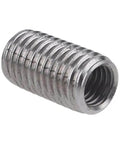Five Eighth Inch To M14 Thread Adapter For Angle Grinder Polisher And Drill Bit Converter Heavy Duty Universal Fit Power Tool Accessory M10 To M14 Interface Connector Stainless Steel Silver Black Finish
