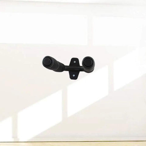 Six Paddle Rack For Kayak Oars And Canoe Paddles Heavy Duty Steel Wall Mount With Rubber Cushions To Keep Gear Secure And Neat