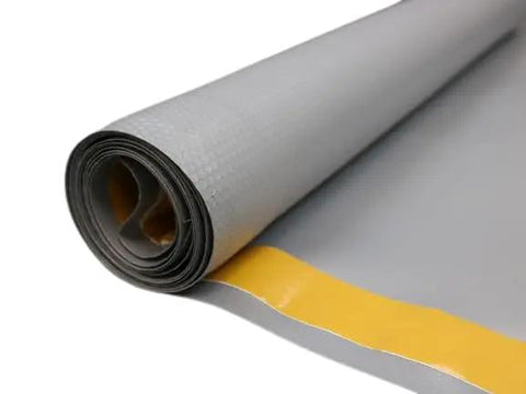 Premium Underlayment For Luxury Vinyl Laminate And Hardwood Floors Beat The Noise Sound Pad 100 Square Foot Roll with moisture barrier.