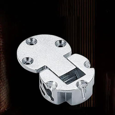 2 Pack 90 Degree Adjustable Door Flap Hinges Made From Zinc Alloy Back Flap Concealed Lid Hinge for cabinets and furniture