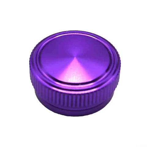Purple CNC aluminum alloy spool tension knob for 20 22 23 baitcasting reels, wear-resistant, pro-grade mechanical brake dial.