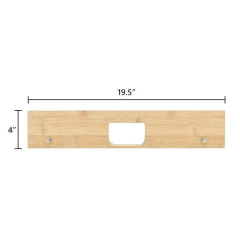 Three And A Half Inch Single Pocket Door Hinge Template bamboo carrier for precise 3-1/2 inch mortises with 5/8 inch radius corners