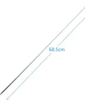 Telescopic BNC Male Antenna 7-Section Upgrade For CB Radio Ham Radio Police Scanner And Two-Way Radios On The Go 6.85 Feet Reach