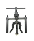 Heavy Duty Carbon Steel Three Jaw Inner Bearing Puller Gear Extractor Tool Kit Fits Half Inch To Two Inch Bore For Cars Engines Motorcycles Agri Machines Solid Heat Treatment Makes This Gadget Tough As Nails For Any Hardcore Mechanic Or DIY Fix Up, three-jaw puller