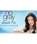 Zero Hassle Root Touch Up Wand That Snatches Stubborn Grays With A Slick Hair Mascara Formula In Rich Brown Black Blend 0.5 Oz displayed with a model.