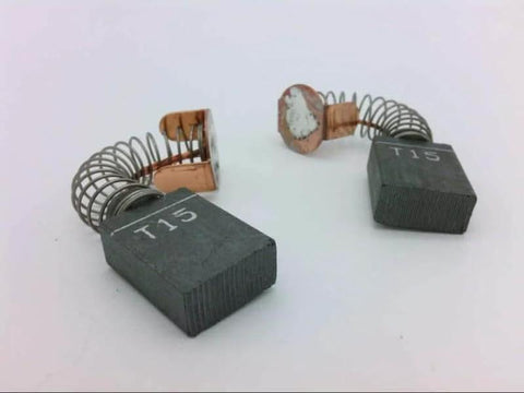 Carbon Motor Brush Kit for 180 Volt DC, 35P Commutator Fit, Set of 2 Replacement Brushes for Industrial Electric Equipment