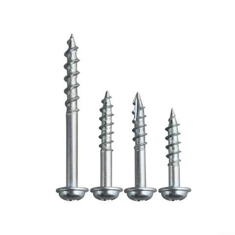 Heavy Duty Pocket Hole Screws 20mm Coarse Thread Self Tapping Fasteners Zinc Coated Case Hardened Steel For DIY Woodworking Projects
