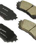 Bosch QuietCast ceramic brake pad set, 4-piece front pads for Mazda 6