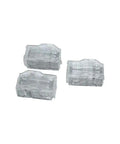 Staple Sorter Pager Printer Replacement Part For MS-10A CWAA0499 4599-141 13TQK1010, clear plastic feed parts, 3-pack