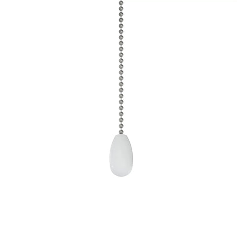 Pull chain control for AirPro Ceiling Fan Light Kit For Modern Transitional Ceiling Fans With Wide Opal Glass Diffuser.