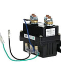 Universal 12V 500A Winch Solenoid Relay Contactor For Heavy Duty Upgrades with cables and marine grade build