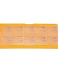 Turning Tool Holder Set With CCMT060204 HM Inserts For Steel Machining shown in protective packaging