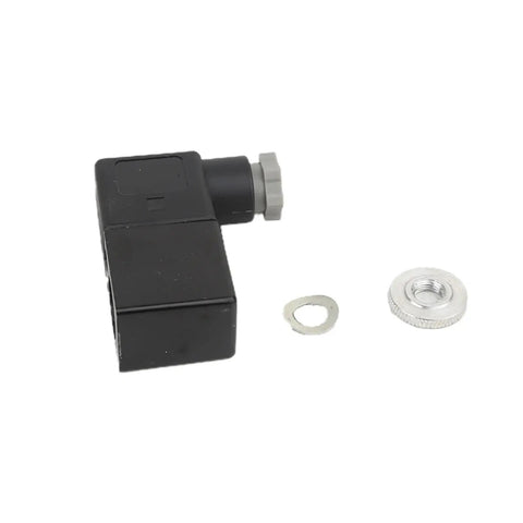 Get Your Hands On This Badass MfH5 Solenoid Valve With 24 Or 220 Volt Power Options Perfect For Pneumatic Systems And Heavy Duty Jobs Making Your Setup Rockin Smooth, featuring a black actuator and mounting hardware.