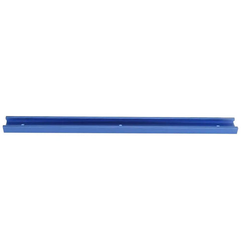 Aluminum T Slot Track Miter Jig Tool 400mm Blue With Smooth Sliding And Quick Acting Clamp Pro Grade Router Guide
