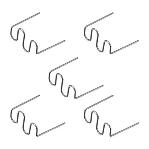 500 Pack Plastic Welding Staples for Heat Gun Bumper Repair Kit showing 0.6mm wave staples for plastic sheets and metal bonding.