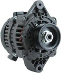 Straight Up High Output Alternator Replacement For 11Si Marine Ir If Generators Pushing 150 Amp 12 Volt Power And 6 Groove Pulley, side view