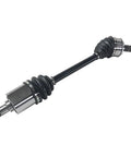 Front Left CV Axle Shaft Assembly For Honda Accord 2008 To 2015 Civic And Acura Tsx Straight Swap Oem Driveline Joint view, 4140 steel, rubber boots.