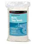 14 Inch Square Marine Shop Towels Pack Of 25 Grime Busting Ultra Absorbent 100 Percent Cotton Rags For Engine Work And Oil Grease Cleanup Bleached White Durable And Machine Washable For Hull Cleaning