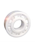 Slick And Hassle Free 1 Piece 6808CE Full Ceramic ZrO2 Zirconia Ball Bearing 40X52X7mm showing smooth white construction.