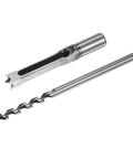 High Carbon Steel Square Hole Drill Bit For Woodworking Hollow Chisel Mortiser 19mm auger tool for precise mortise cuts