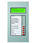 Built Tough Eighty Character Lcd Fire Alarm Mimic Annunciator Panel displayed with clear status indicators and button controls.