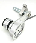 6mm Shaft Rotary Encoder with 5 to 26V DC Power, 200PPR Push Pull Output, bracket, 200mm aluminum knurled wheel for measurement.