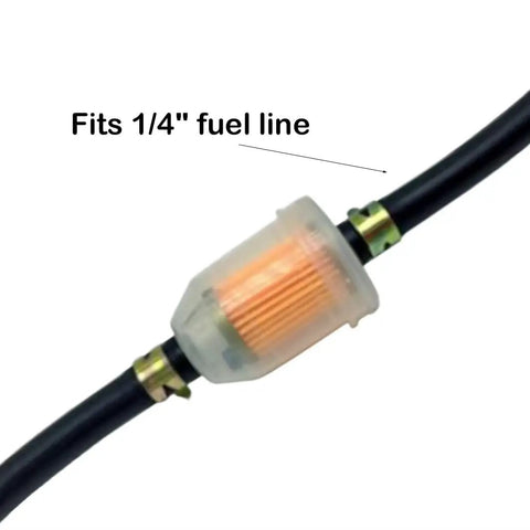 Heavy Duty Fuel Line Clamp Kit For One Quarter Inch And Three Sixteenth Inch Fuel Lines, Twenty Pack, 0.433 Inch ID installed