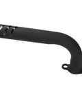 Beefed Up Header Exhaust Pipe Kit For Predator 212cc 196cc Non Hemi And GX160 GX200, black pipe with mounting flange