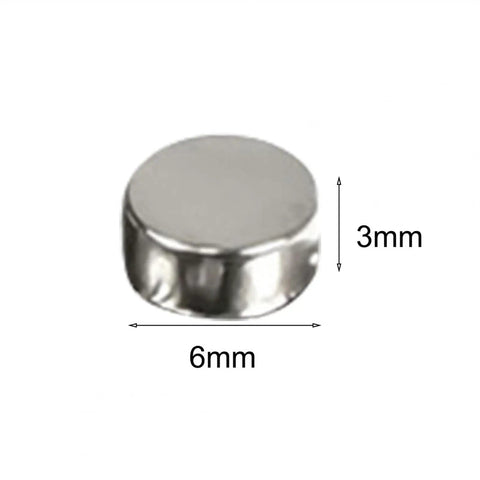 Rock Solid N52 Neodymium Round Disc Magnets 30 Piece 6X3Mm Rare Earth Magnet Pack For Tool Organizing Crafts Lockers And Home Repair That Grip Like Crazy