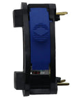 Top Shelf Heavy Duty 120V Replacement Switch 2 Pack For DeWalt 3000 And 3000Vs Grout Cutters solid black and blue design close-up view.