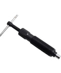 Real Badass 10 Ton Hydraulic Ram Rod Replacement Hub Puller Compatible With Pulleys Gear Hubs And Bearings Built For Heavy Daily Shop Work Without Breaking A Sweat, black steel tool.