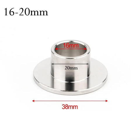 Tough As Nails Router Bit Trim Guide Sleeve with 16mm to 20mm stainless steel bushing for precision woodworking.