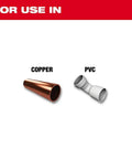 Reaming Pen Pro Grade Tool For Precision Hole Finishing, Durable Aluminum Body use in copper and PVC pipes.
