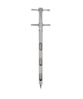 304 Stainless Steel Soil Sampler Probe With T Handle 0.54m Depth For Easy Rotating Handle Precision Sampling In Lawn Garden Farm Plant Care Tools Pro Grade For Soil Testing And Garden Care Enthusiasts