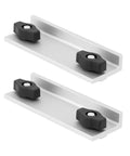 Universal Long Stop Kit For T Track Systems 2-Pack with stop blocks and wing knobs, shown from a side angle