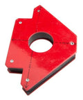 Magnetic Welding Jig With Center Hole Large Lift Up To 75 Pounds Ideal Go To Worksite Helper Great Third Hand For Welding Soldering And Assembly Includes 45 90 And 135 Degree Angles Made In USA Red