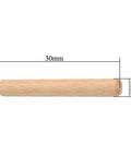 1000Pcs Woodworking Dowels Kit With Round Grooved Fluted Wood Dowel Pins 6x30mm with dimensions 6mm by 30mm
